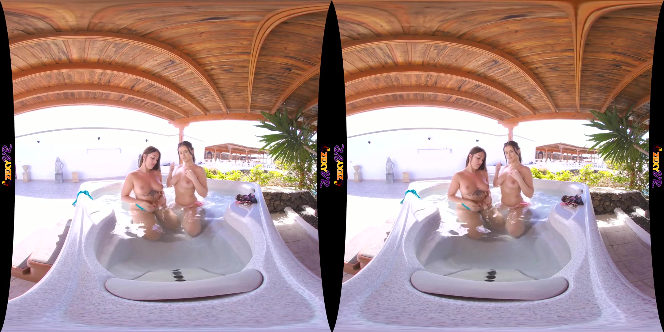 Hot Tub Beauties - SexLikeReal