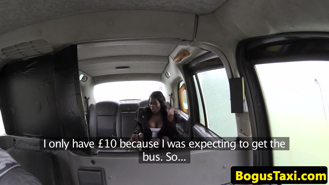 Assfingered taxipassenger facialized in taxi