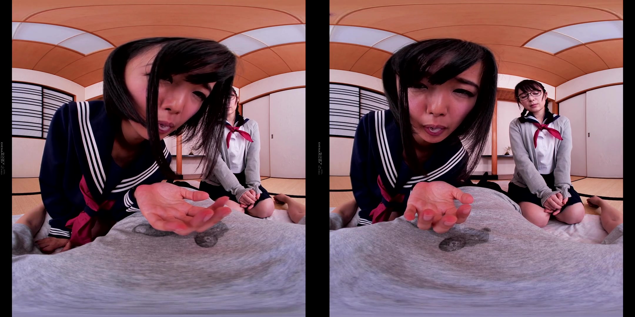 Drool-Drinking VR 2 2 - Drool Spit Asian schoolgirls 18+ Drool Fetish