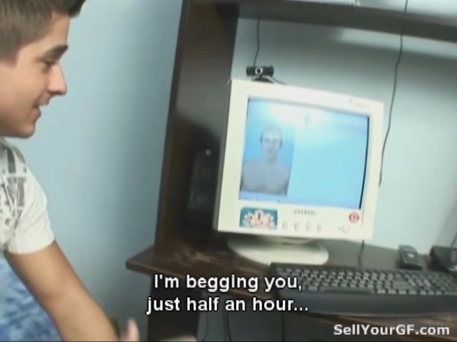 Sell Your GF - Darina Vanickova - Mature cock in young pussy