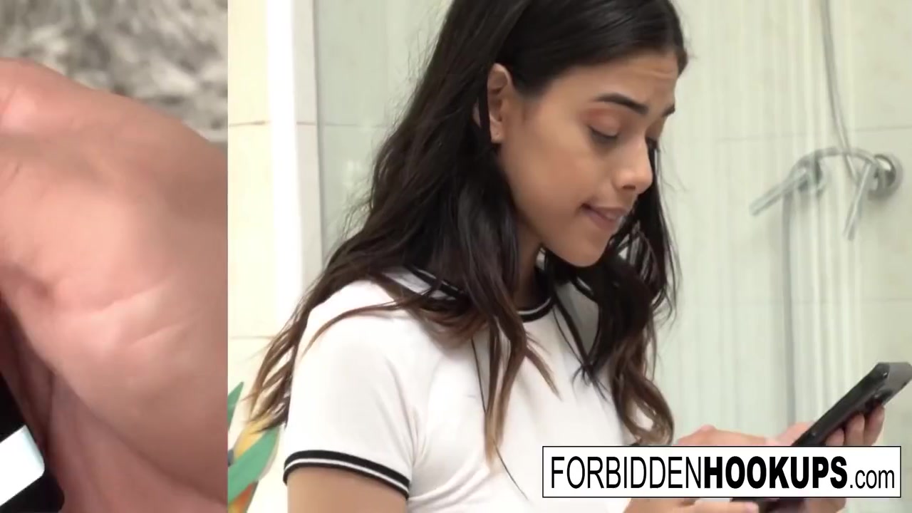Hot College student 18+ Bangs Her Step-