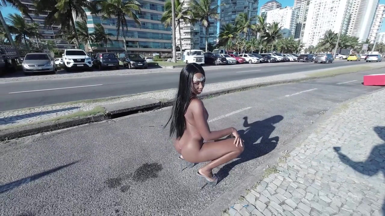 Mambo's Carnaval 2024 Brazil - Sexy Girl Walks Almost Naked On