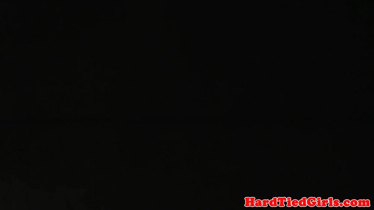 Tiedup submissive facefucked with dildo