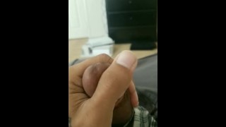 Teen jacking off