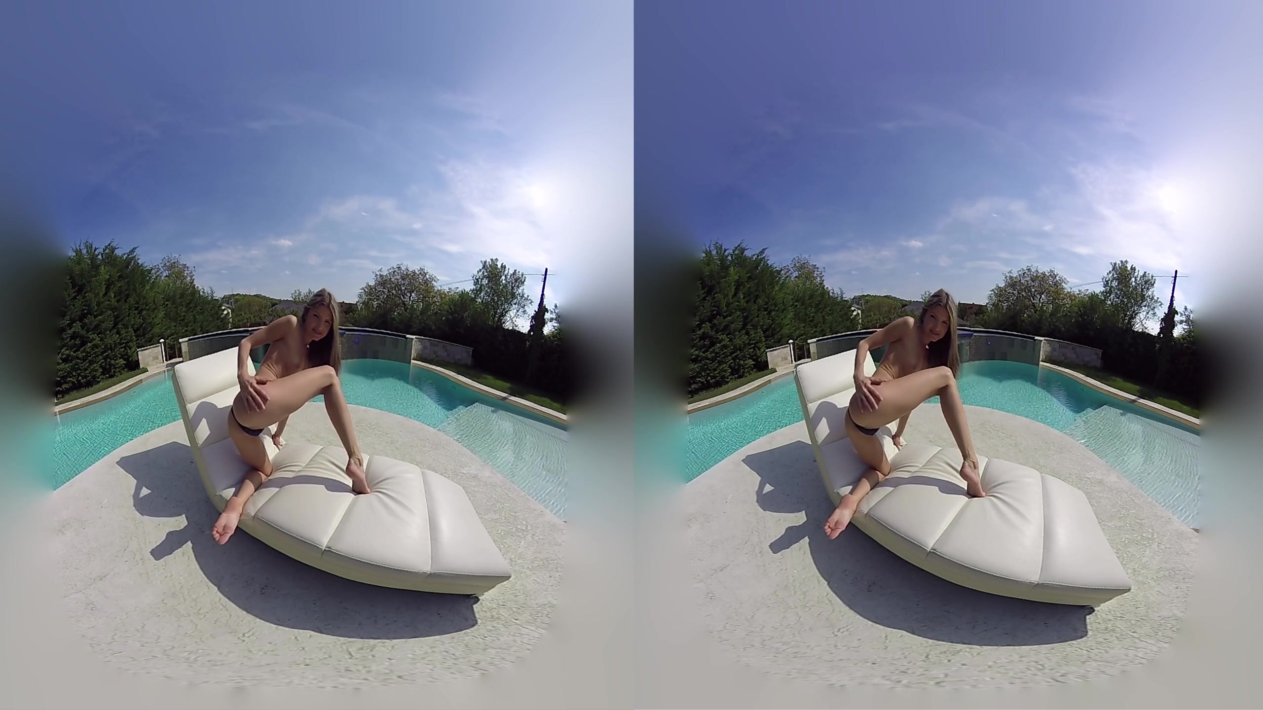 Gina Gerson Plays by the Pool