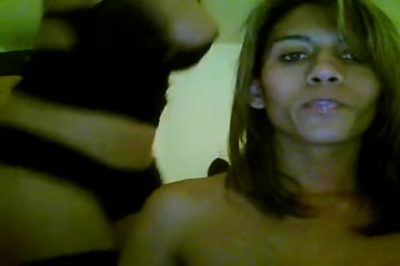 Pretty tgirl masturbates shows her ass hole on webcam