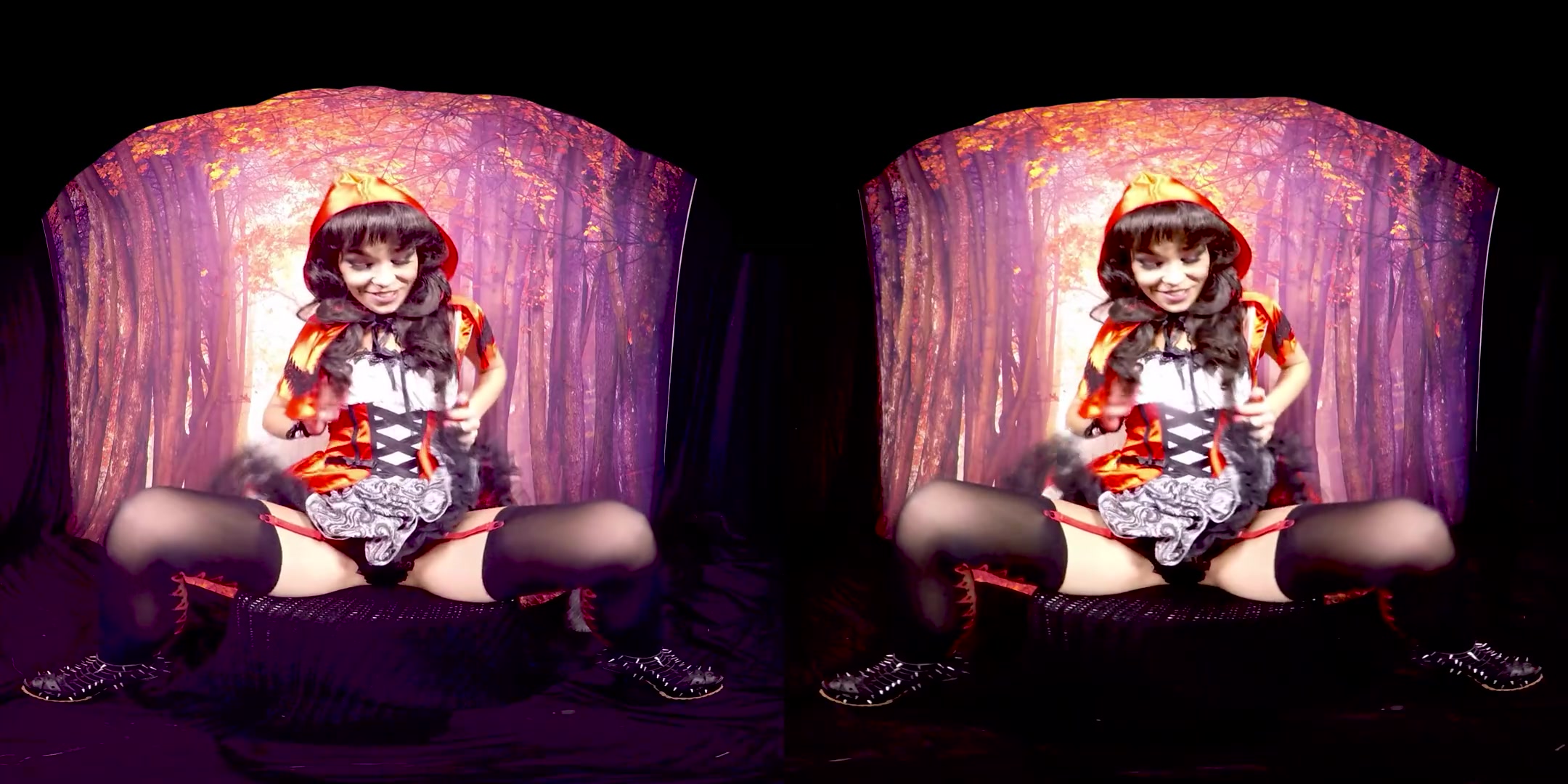 407 - Rebeka Black; Cosplay Solo Brunette - SexLikeReal