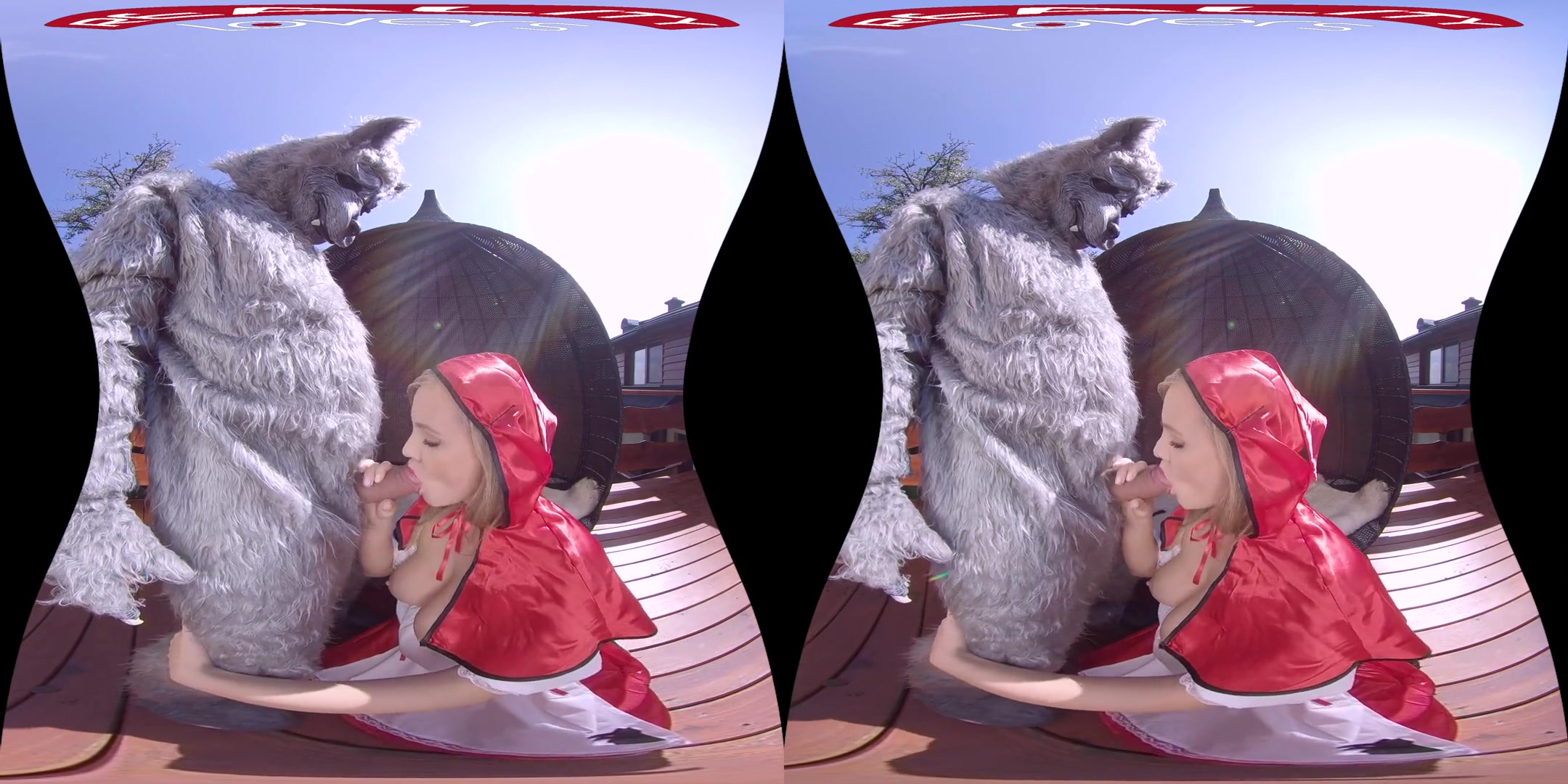 Red Riding Hood - Big Tits teen 18+ Furry Cosplay - SexLikeReal