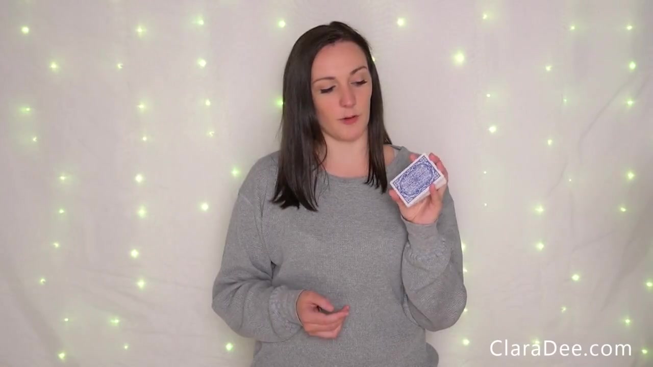 Joi Card Game- War 3 - Cum, Ruined Orgasm Or Denial- - Clara Dee