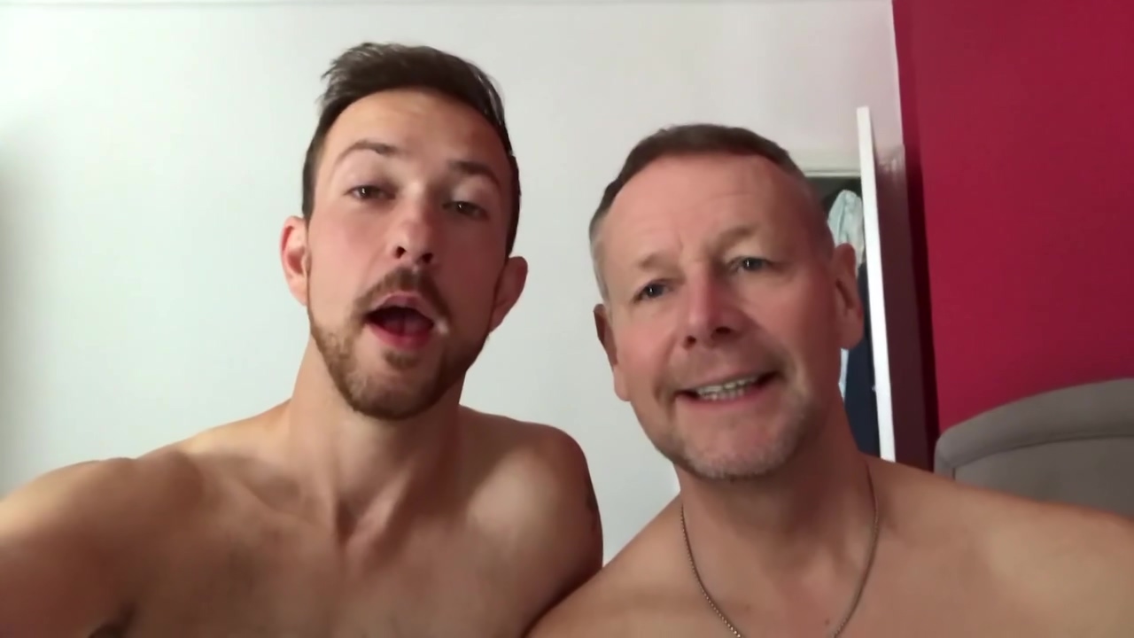 Mature Step daddy Bear And Boy Sucking And Cumming chat At End
