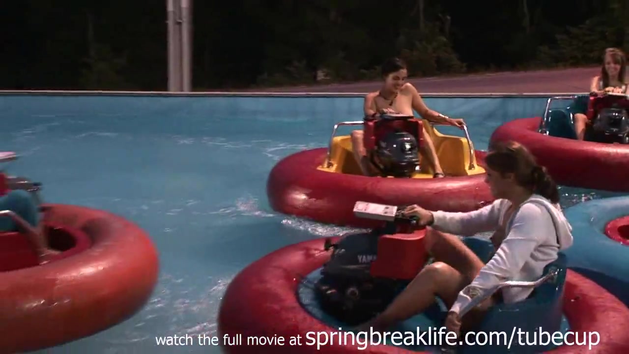 SpringBreakLife Video: Topless Bumper Boats