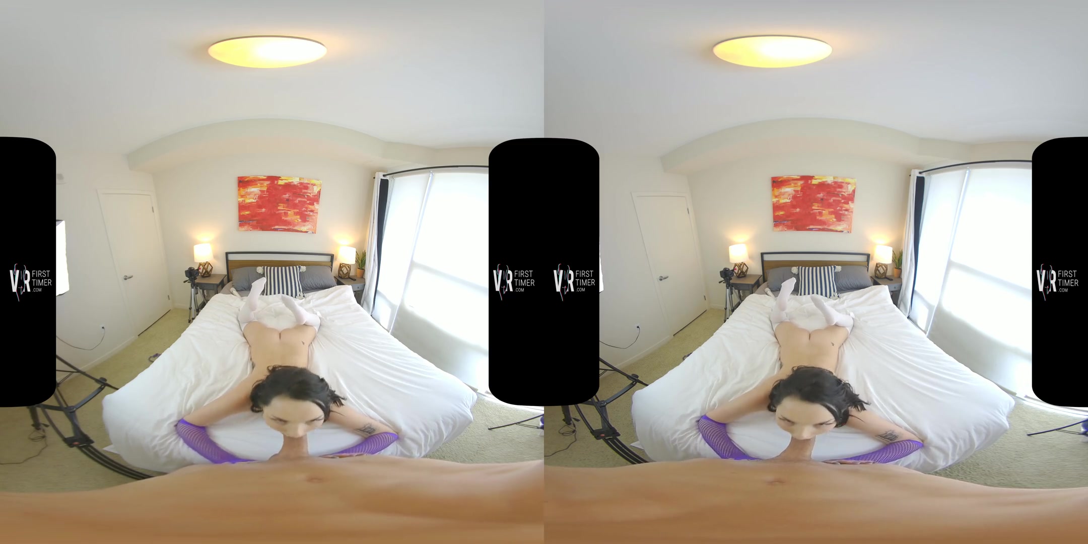 Alice Pink First VR Shoot