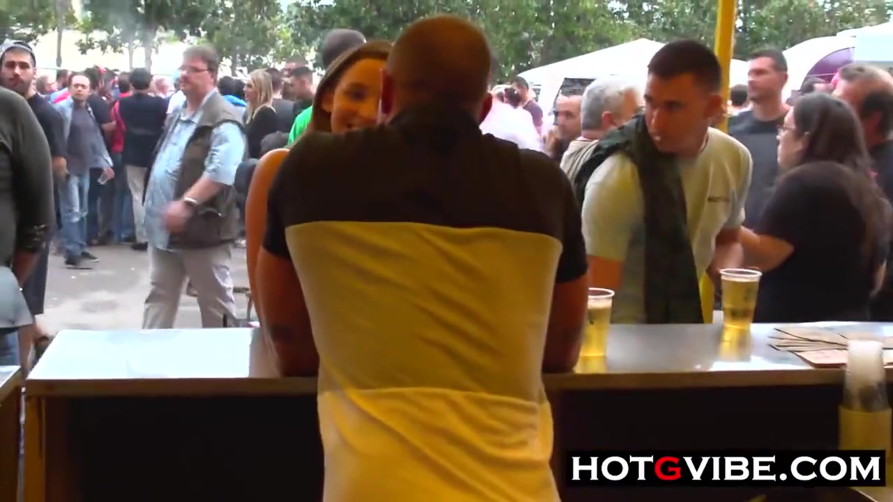 Emilios Big Cock Fucks Amirah In Public