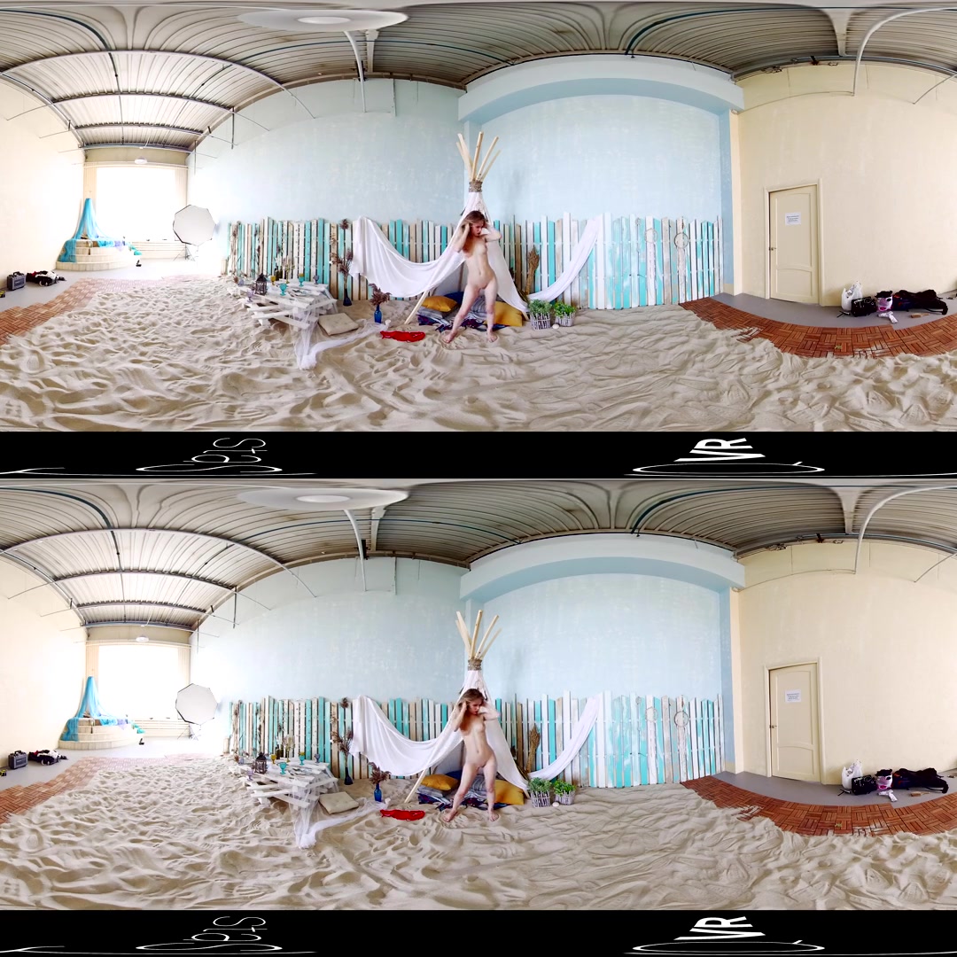 Alexandra Smelova in Playing in the Sandbox - StasyQVR