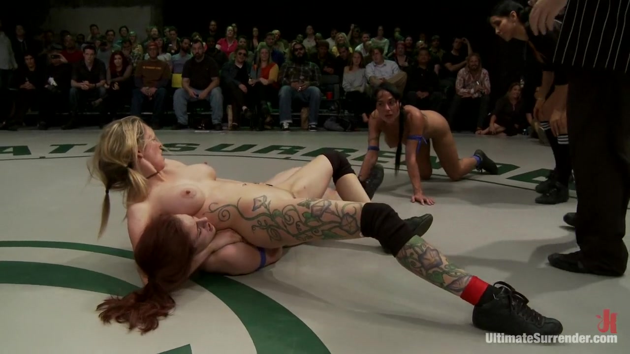 Round 3 of the August Live Tag TeamBrutal submissions, Crushing leg scissors.