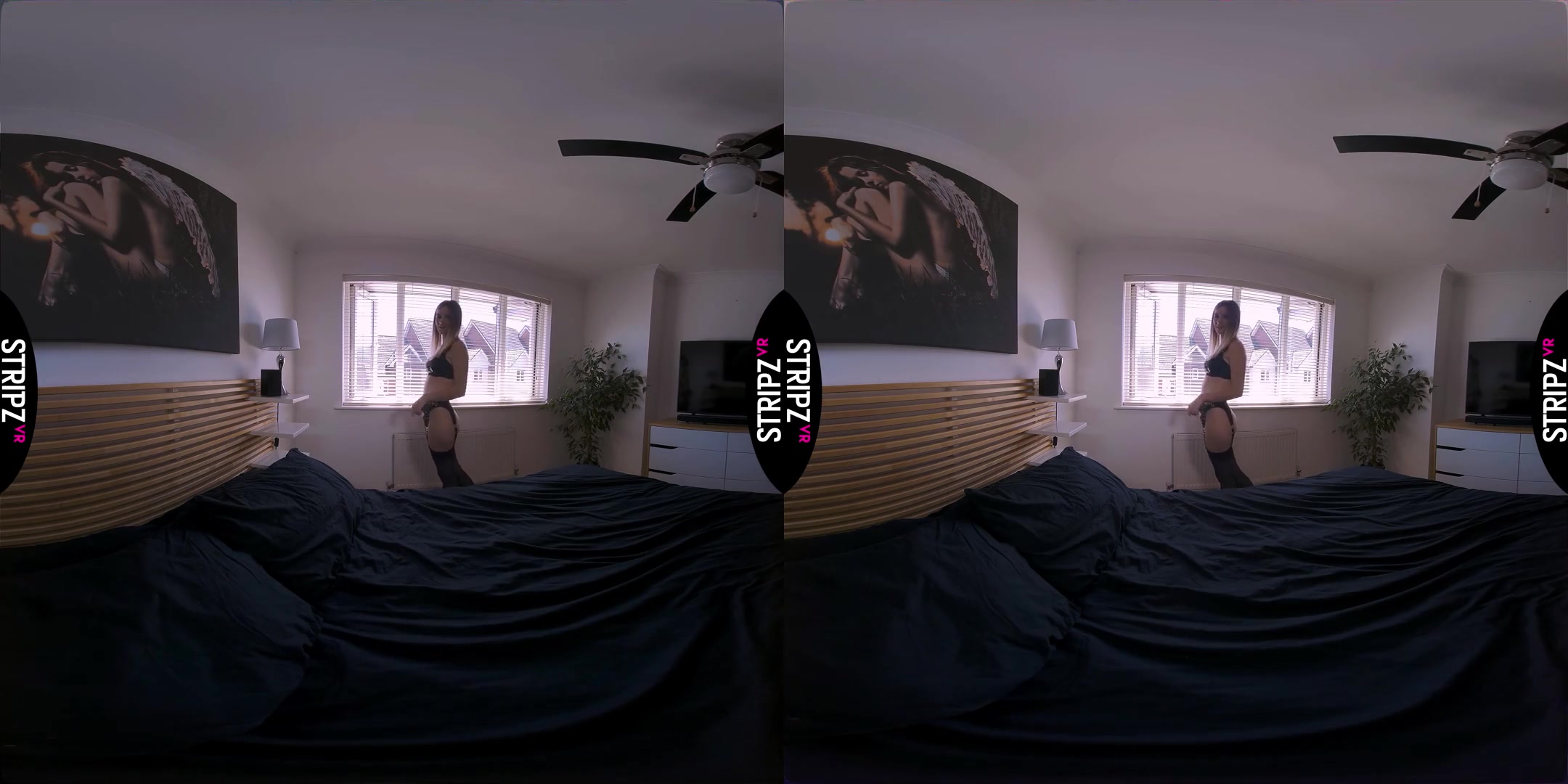 Tease The Neighbours - Hot Amateur In Front of the Window