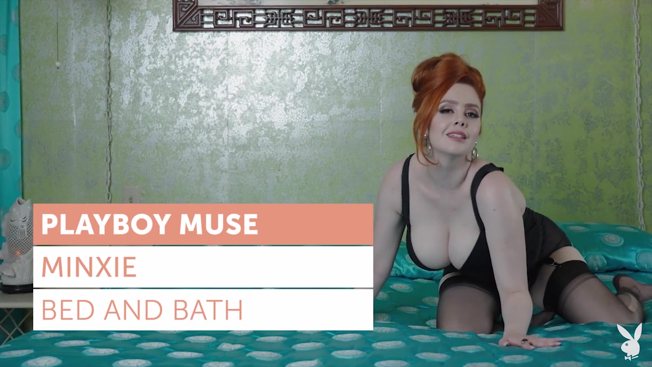 Minxie in Bed and Bath - PlayboyPlus