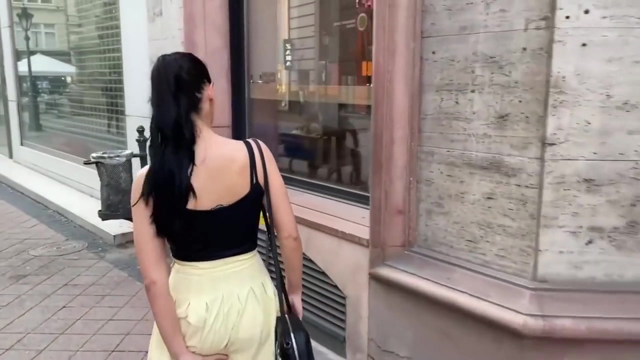 Lovense Lush Control Of My Stepsister In Public Place! People Catch Us On The Street!!!