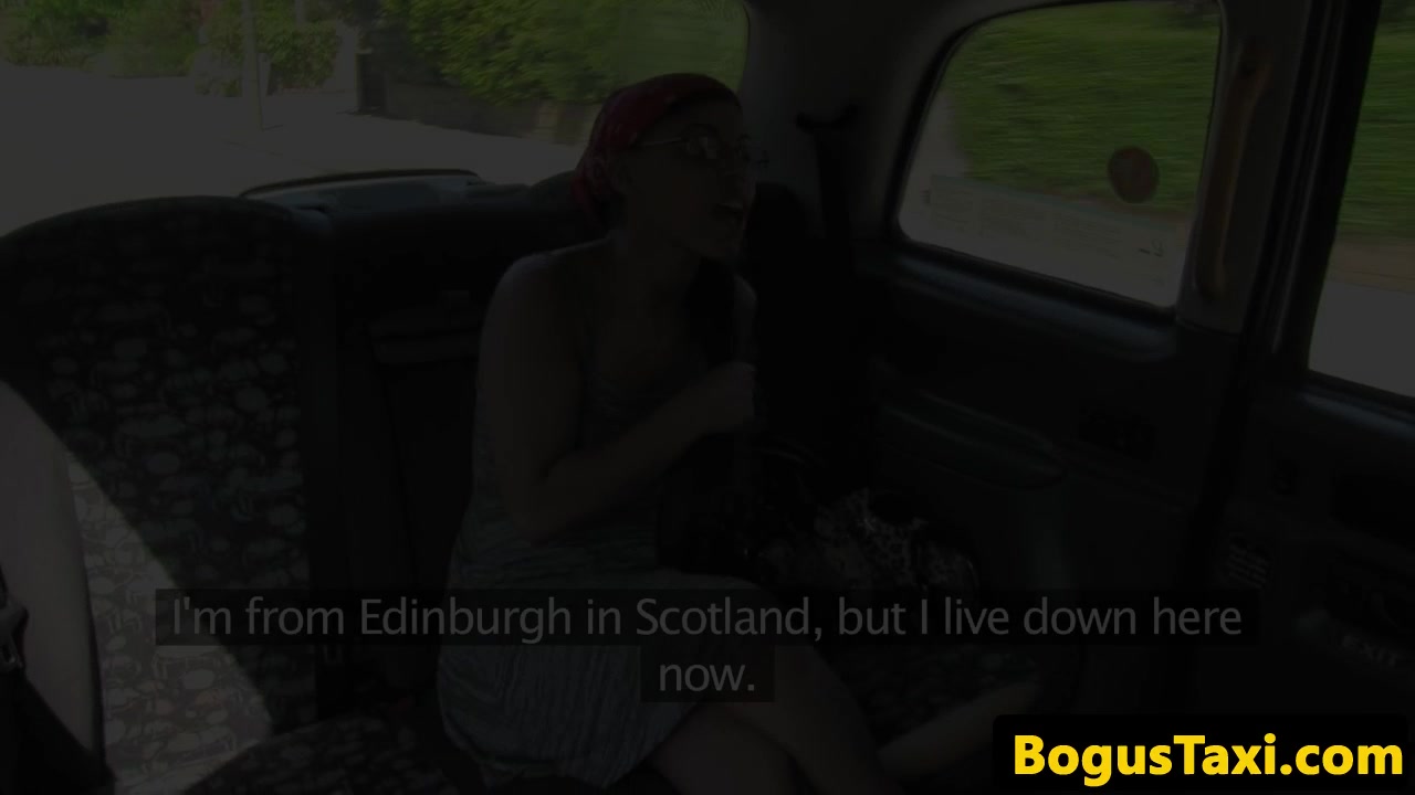 Brazilian taxi amateur spunked on cunt
