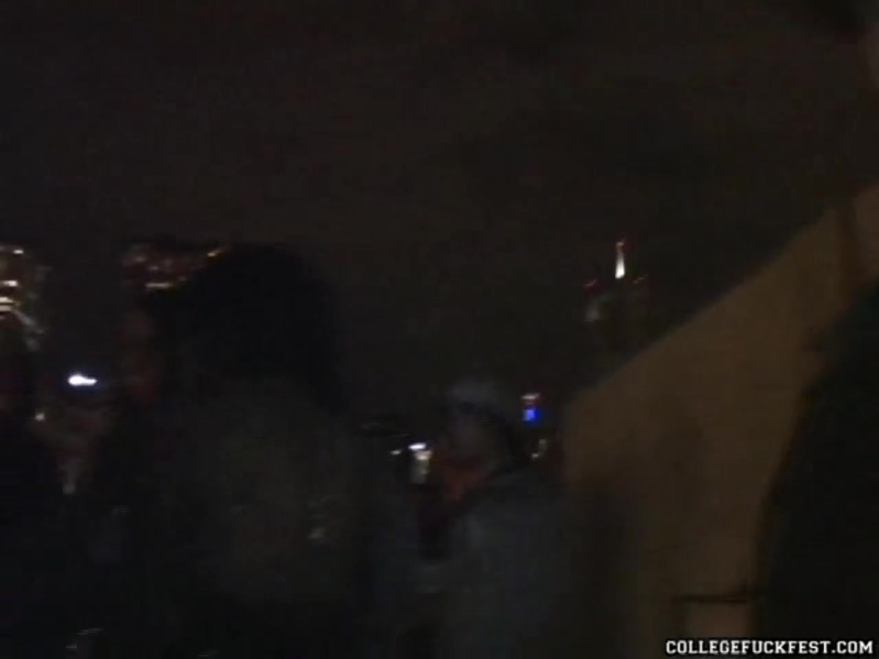 Skinny teen 18+ gets fucked on college campus by a stud