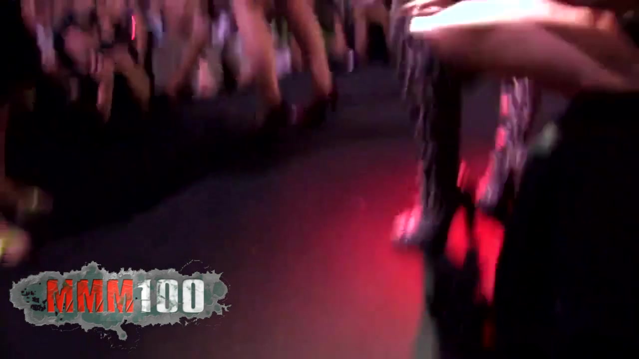 Old pierced slut gets fisted and ass fucked by huge dildo in public - MMM100