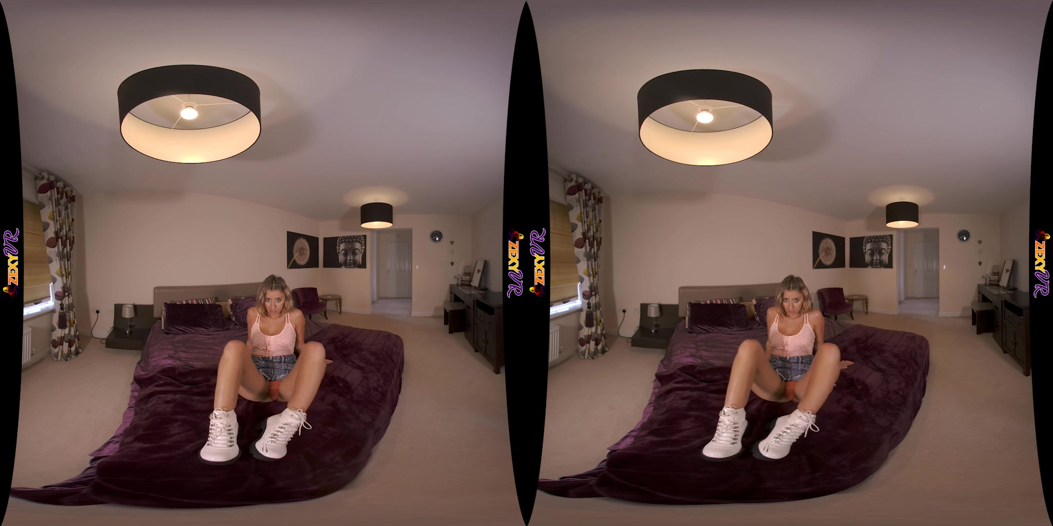 Bedroom Antics featuring Louise K - ZexyVR