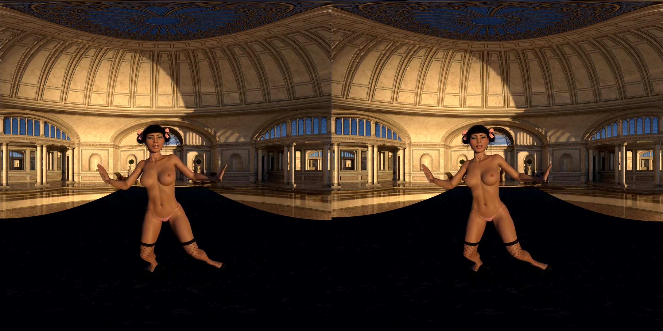Shimmy Topless - 3D CG VR Solo - SkinRays - SexLikeReal