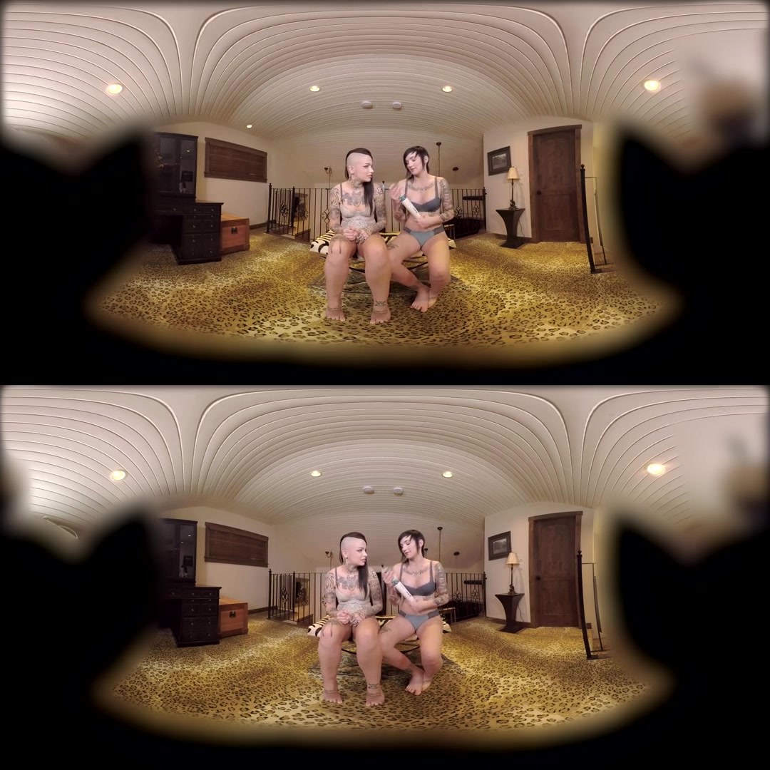 Leigh Raven & Nikki Hearts in Mutual Masturbation - BurningAngelVR