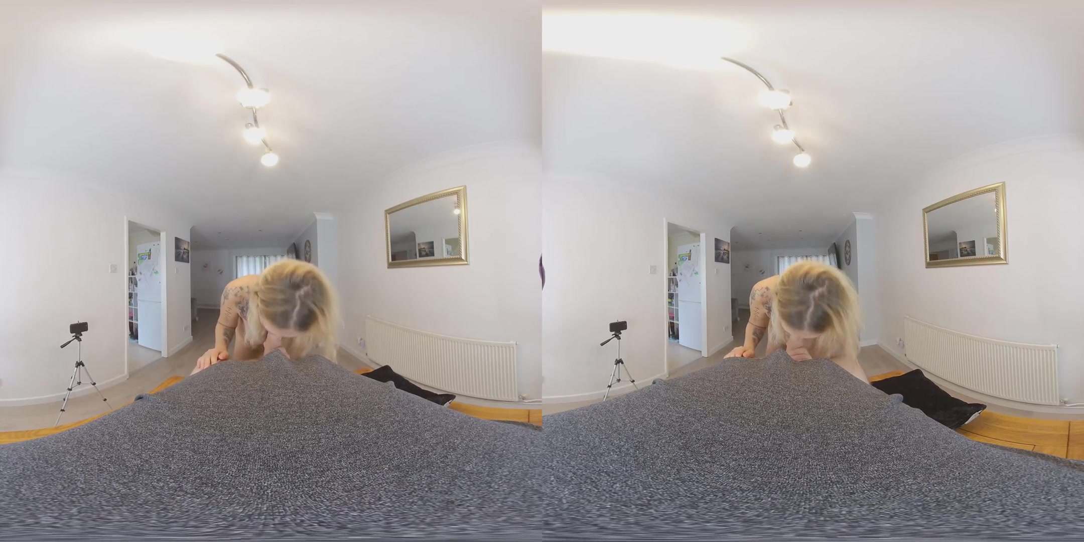 Tammy, Blowing The Photographer - Blonde Amateur with Tattoos POV Blowjob
