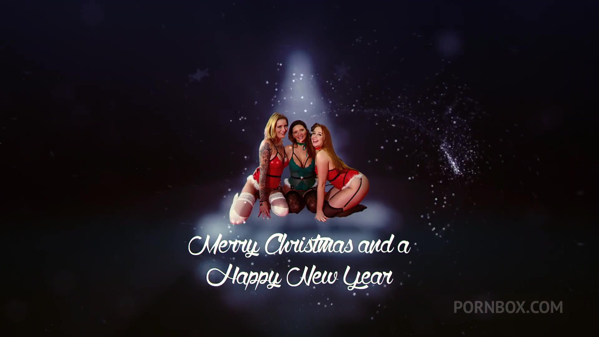 Xmas gangbang for Melody Pleasure, KimberlyX and Lisa Levefre - PissVids