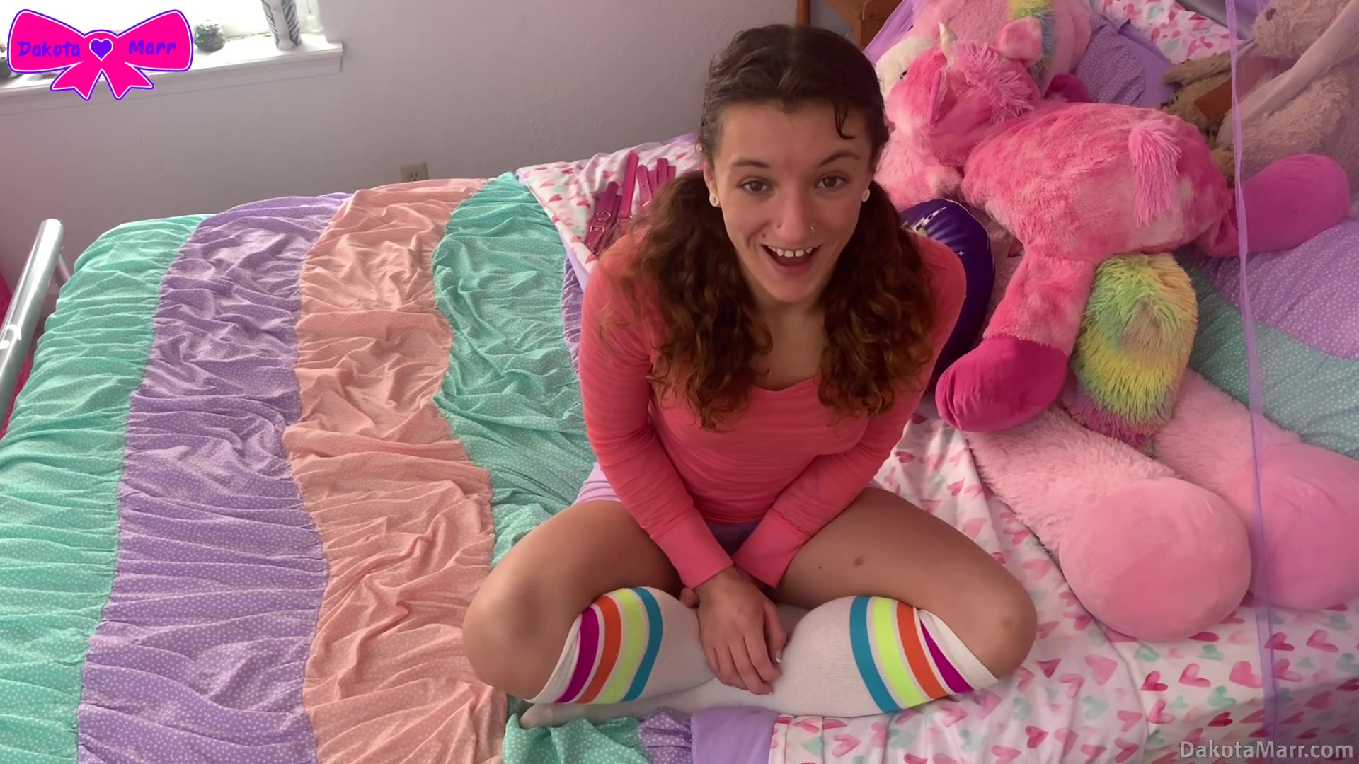 Self Bondage Struggle For Step daddy - Dakota Marr