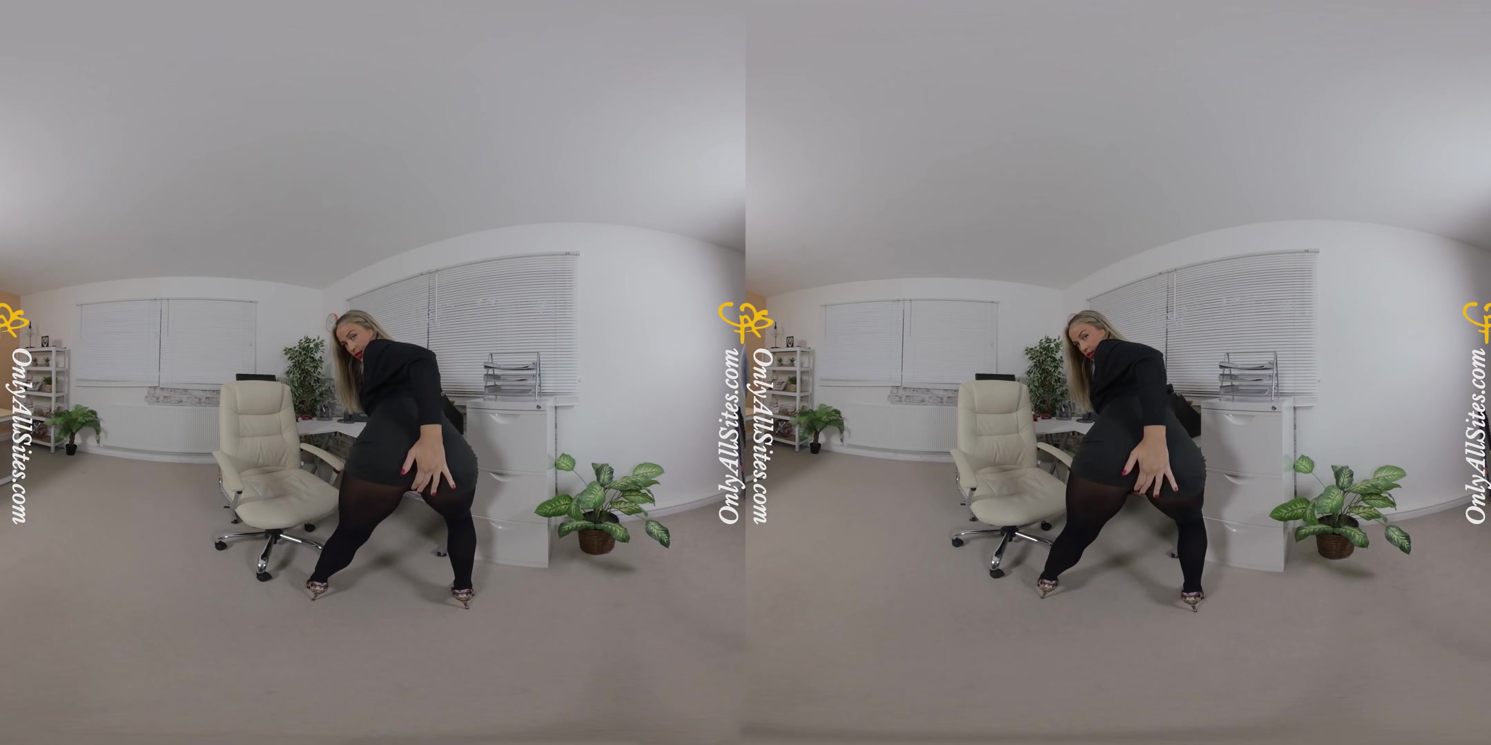 Blondie Rose - Sexy Secretary - OnlyTease