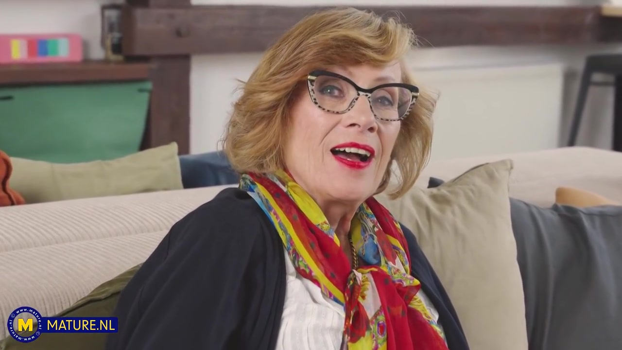 Grandma Sucks A Giant Dick