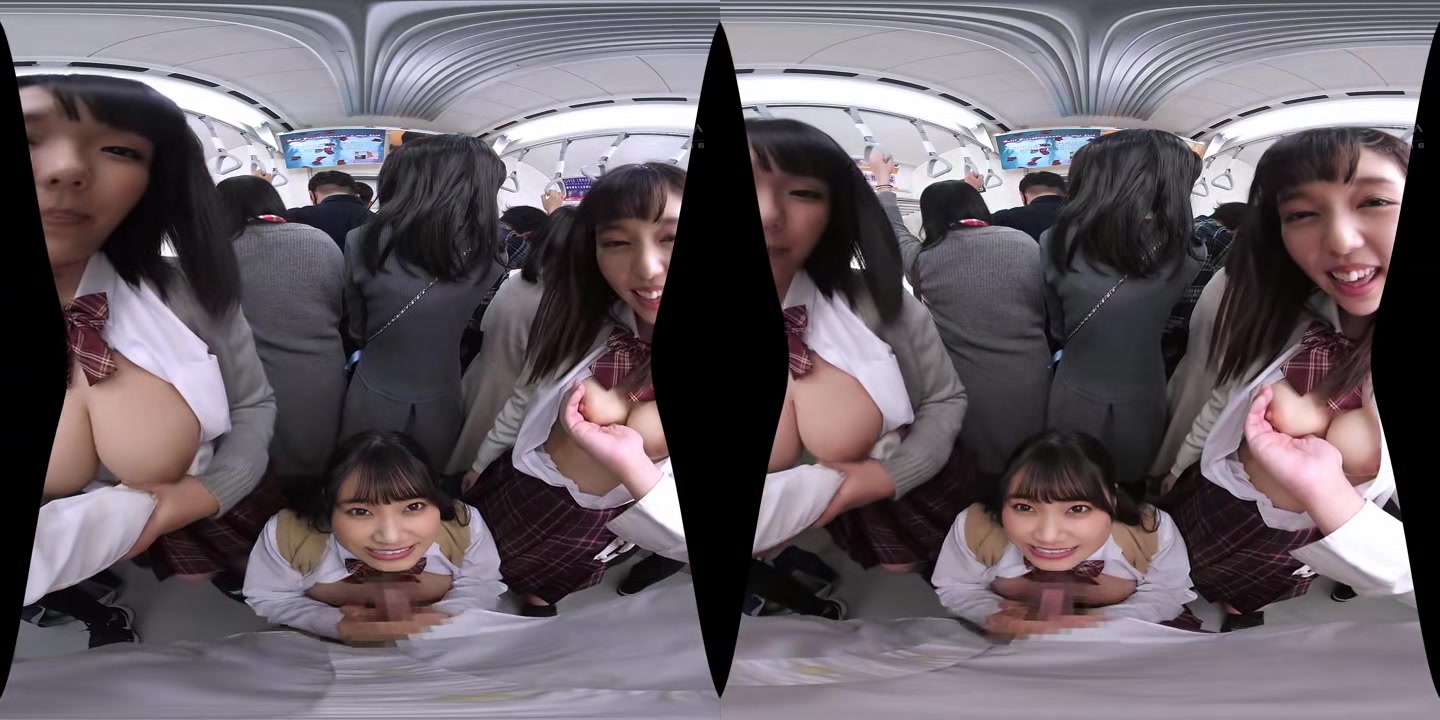 Busty Girls on a Crowded Train - NATURALHIGH