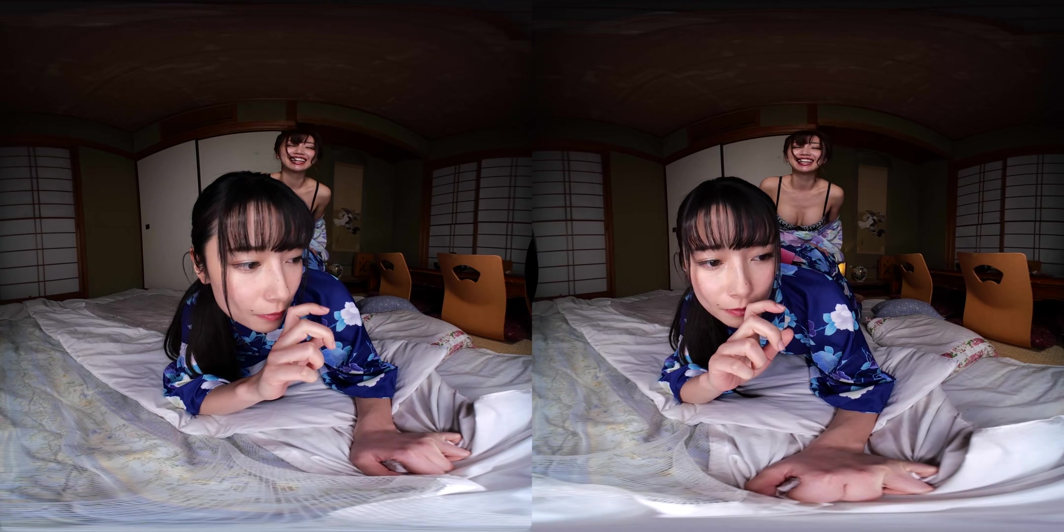 Miho Abe and Megumi Haruno - Virtual Dive: Two Beautiful Girls at the Onsen: Miho Abe & Megumi Haruno - FANTASTICA