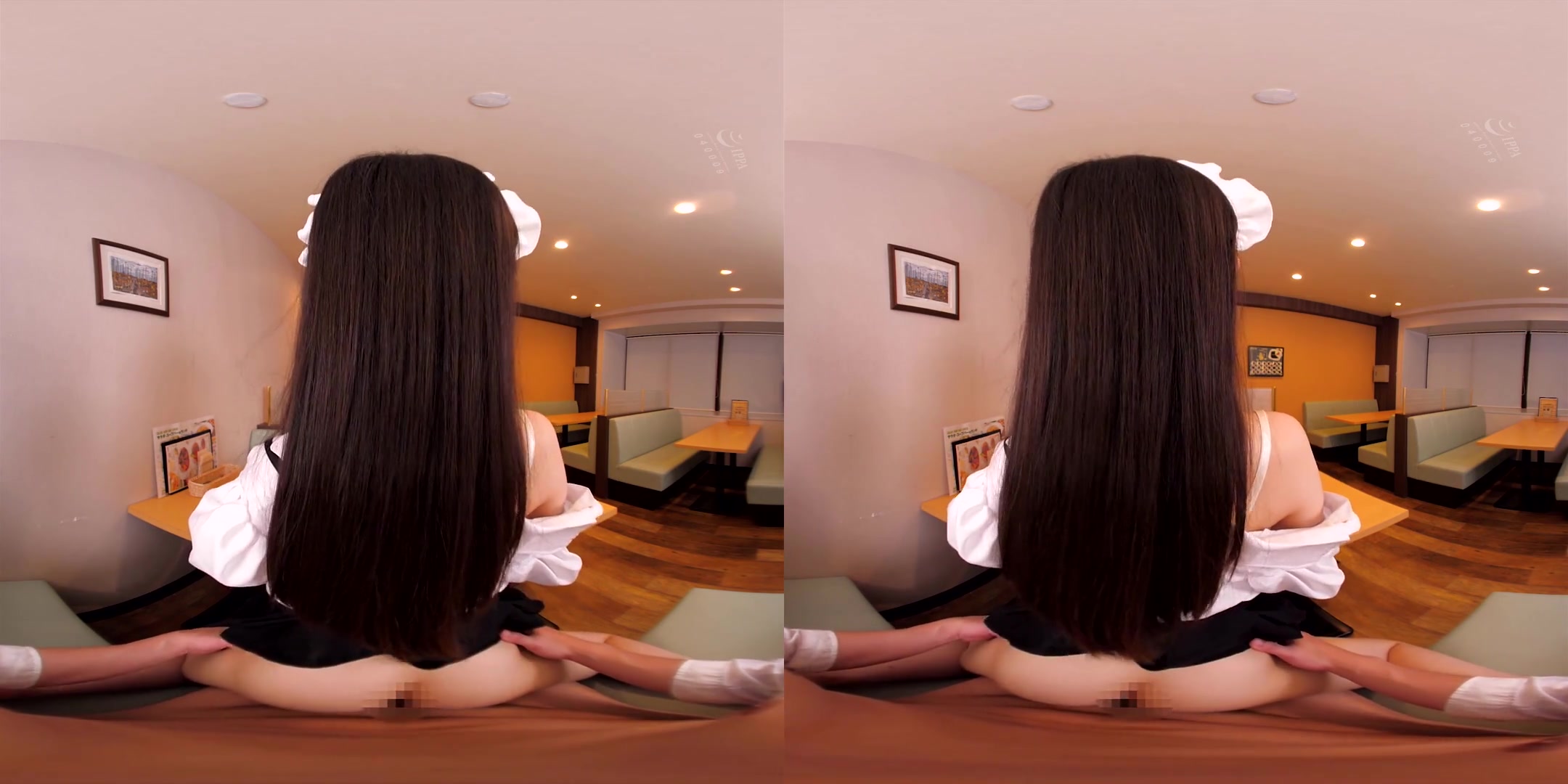 Making the Horny Waitress Get Down and Obey Me 2 - Asian teen 18+ Hardcore