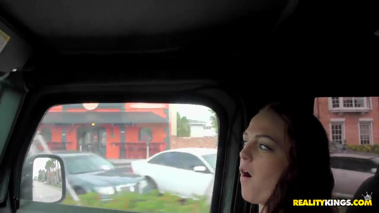 Izzy is busy with sucking Prestonâ€™s cock in the car