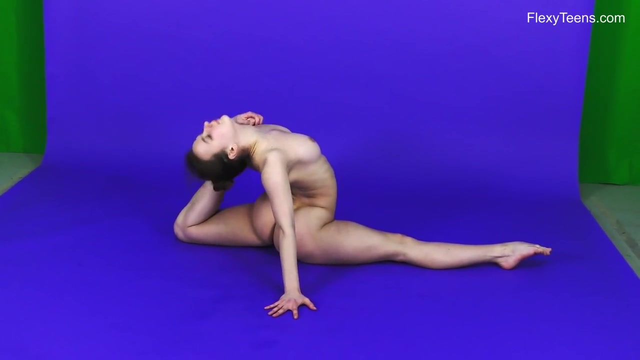Russian Brunette Big Tits Gymnast Is Out Of This World