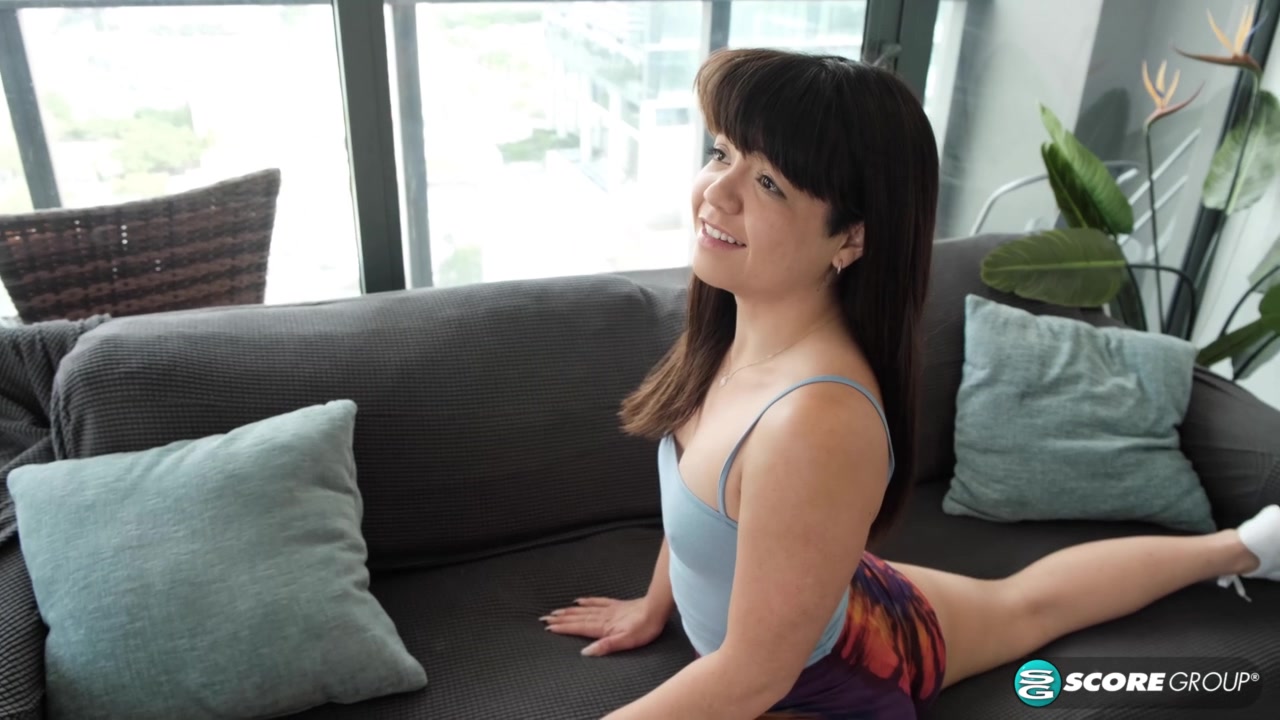 Little Mochi Gets in All Kinds of Flexible Positions Then Swallows Cum