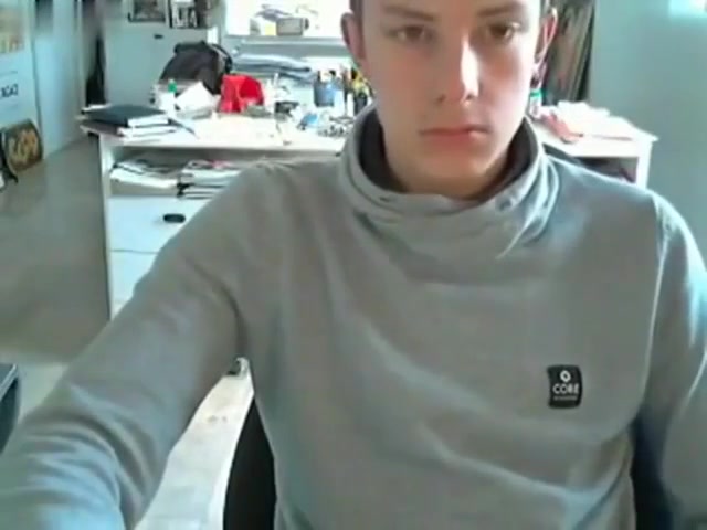 Dutch Teenage 18+ Boy Shows His Ass And Wanks His Slim Dick