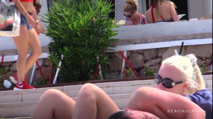 Beautiful Topless Blondie - BeachJerk