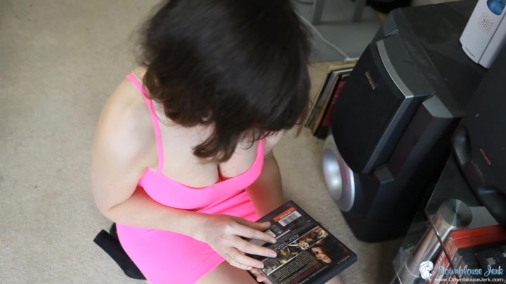 Kate Anne in Hot Pink Tits - DownblouseJerk