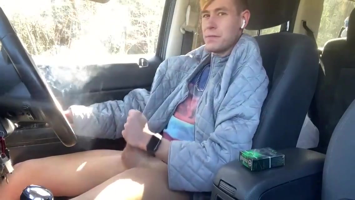 Gay Porn In Playing With Myself In The Car 5 Min