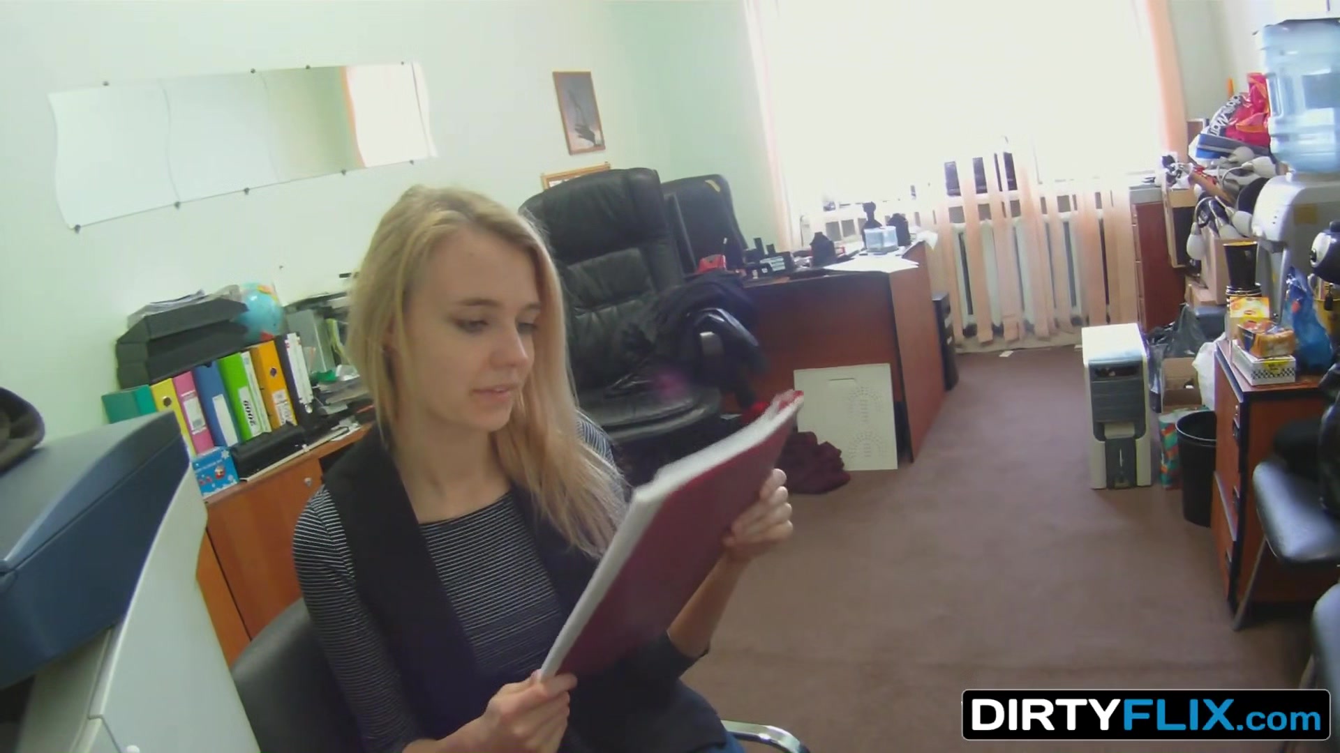 Dirty Flix - Chloe Blue - Fucking job interview