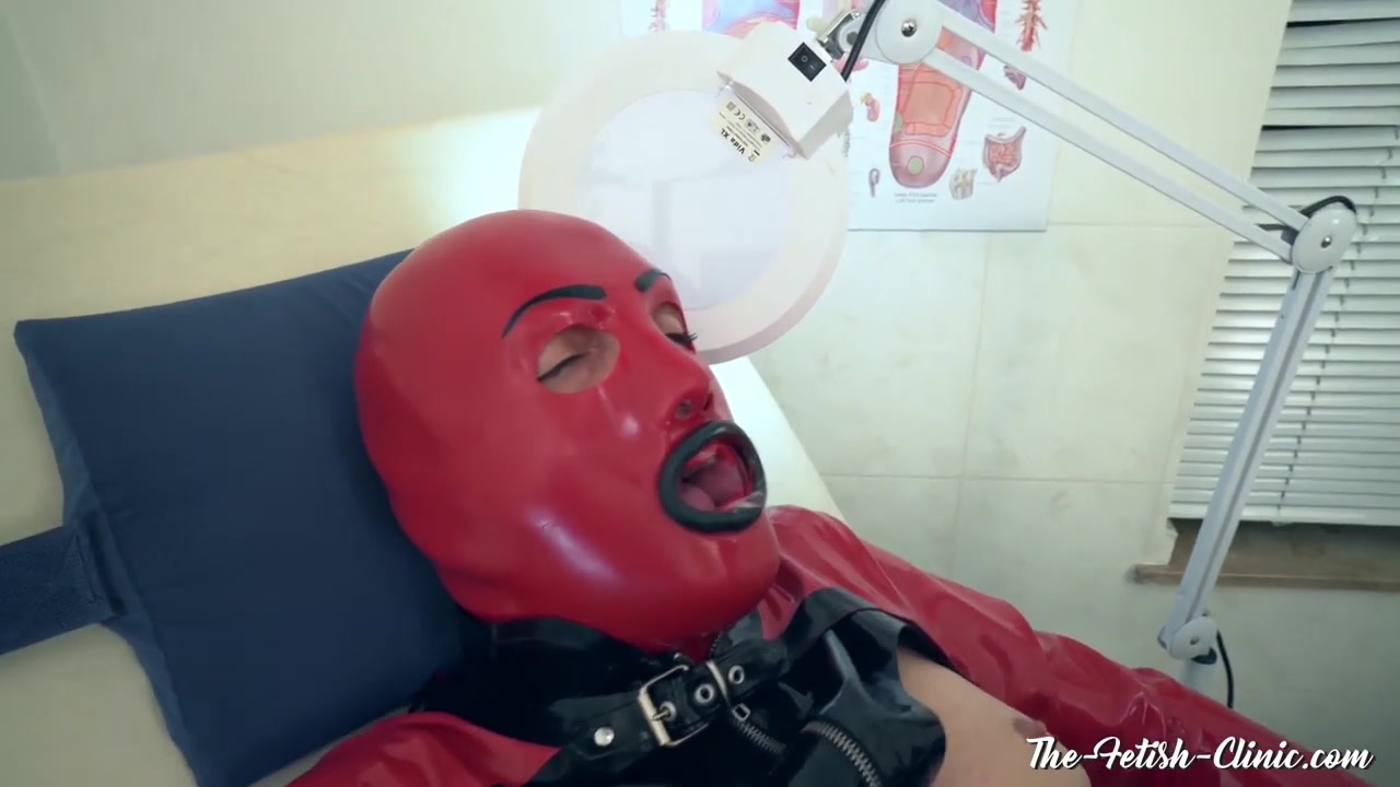 Calea Toxic & Rubber Slave in Calea Toxic - A Very Special Enema - KINK