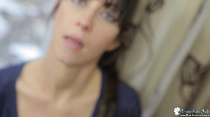 Veronica in Help Me Look - DownblouseJerk
