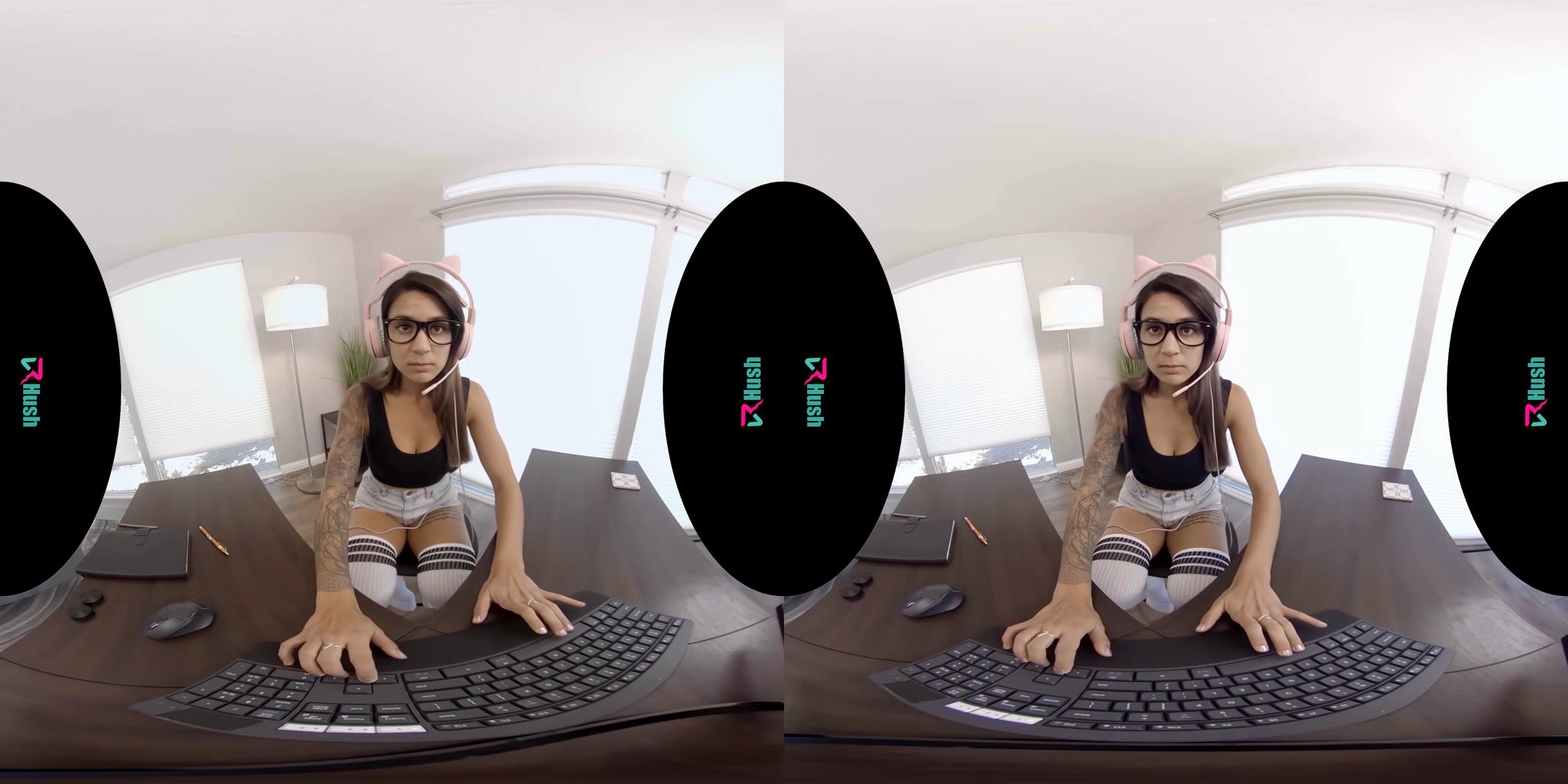 Do You Want Me To Keep The Stream On? - Fucking An Incredible Teen Brunette Geek Girl On Camera