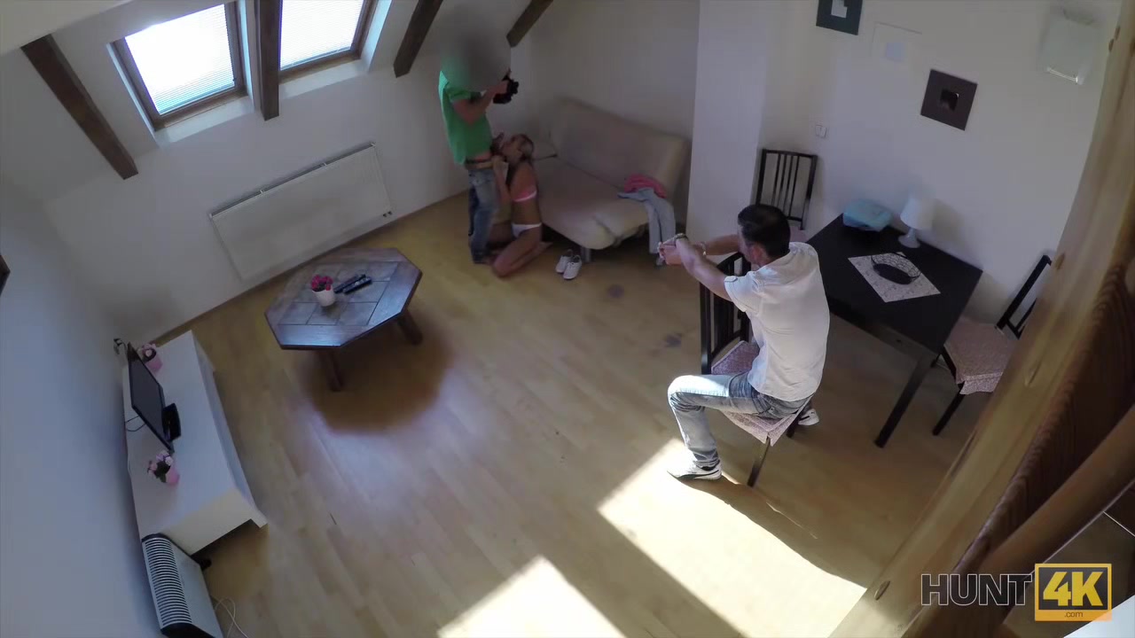 HUNT4K. Cuckold admires how girlfriend Shanie Ryan