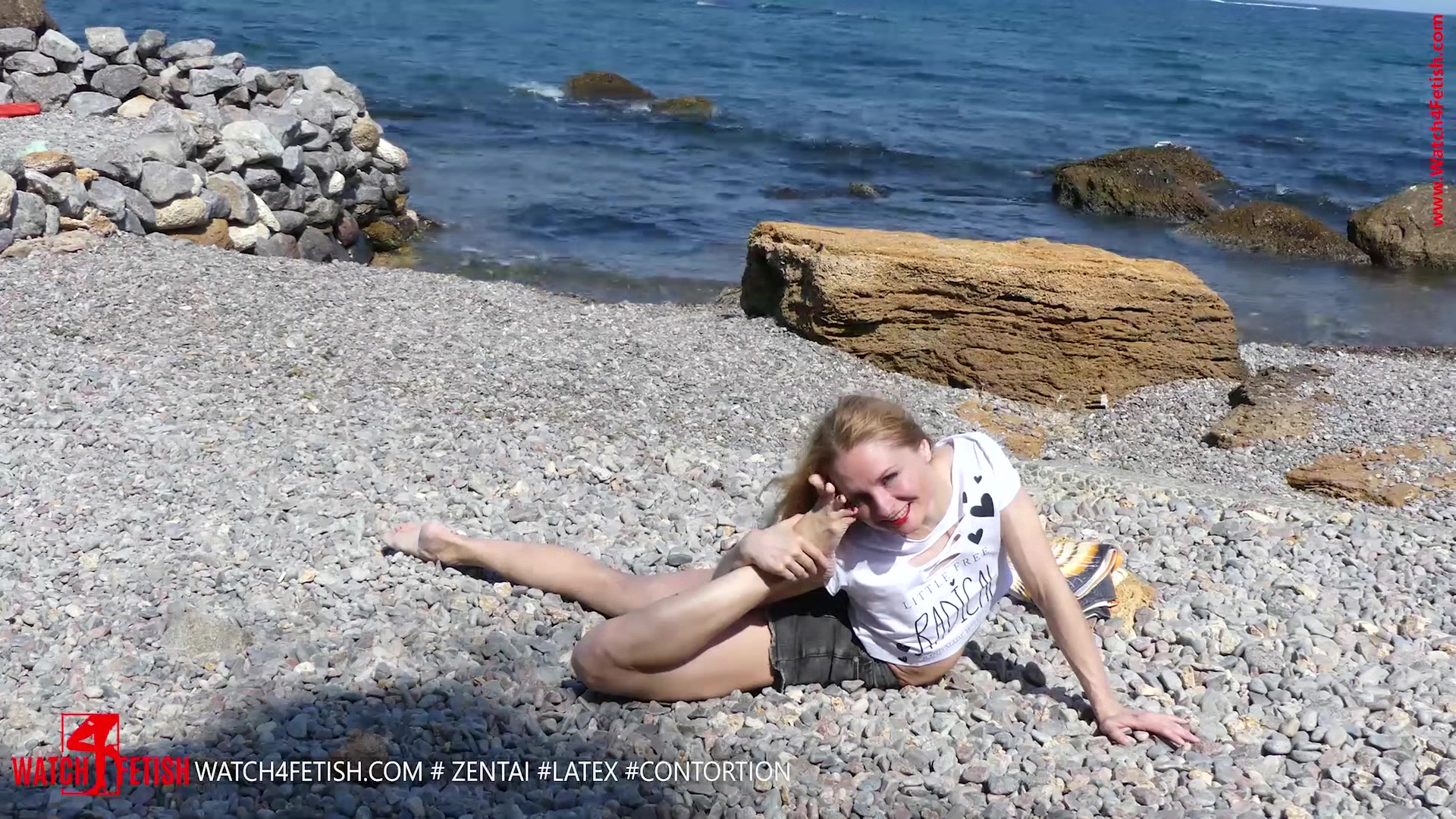 Day at the sea with Tatjana