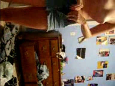 Blonde teen 18+ striptease
